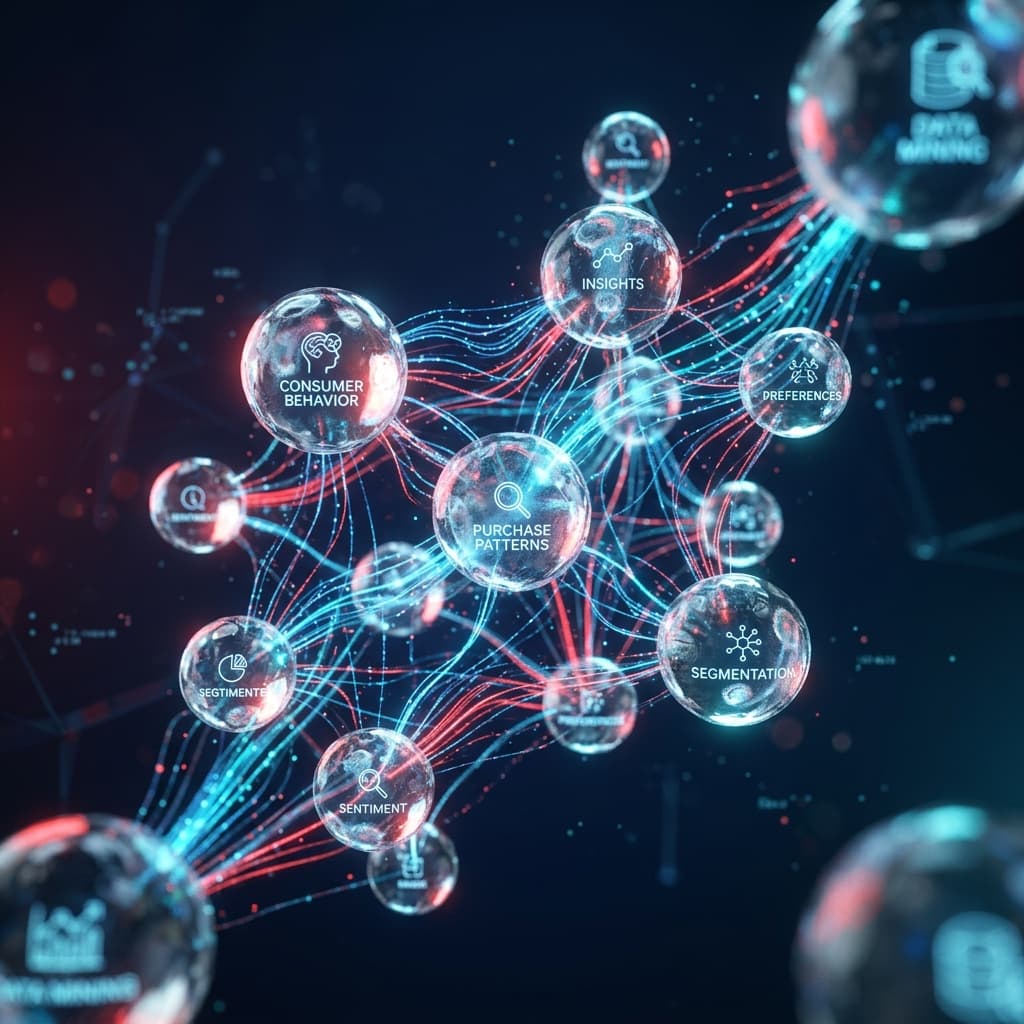 Consumer Insights Research - Abstract 3D visualization